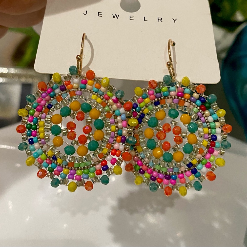 Colorful earrings